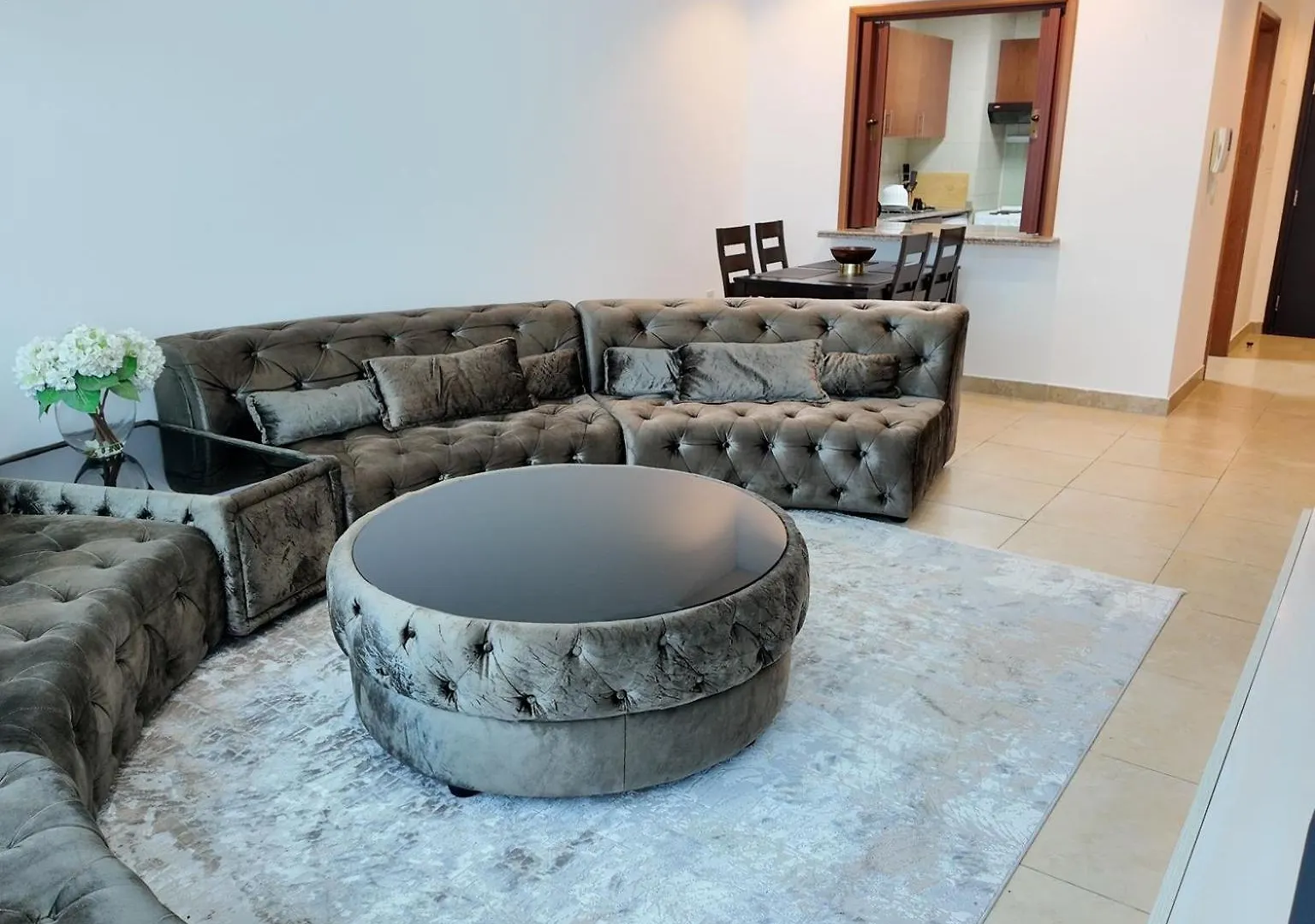 公寓 Spacious 1 Bedroom Plus Hall In Mag218 迪拜